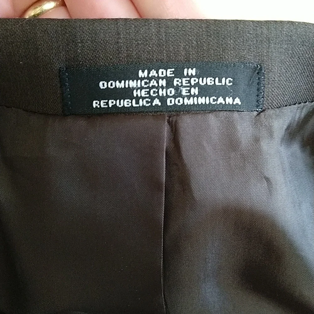 Vintage J. Ferrar Suit Dark Brown 44S
